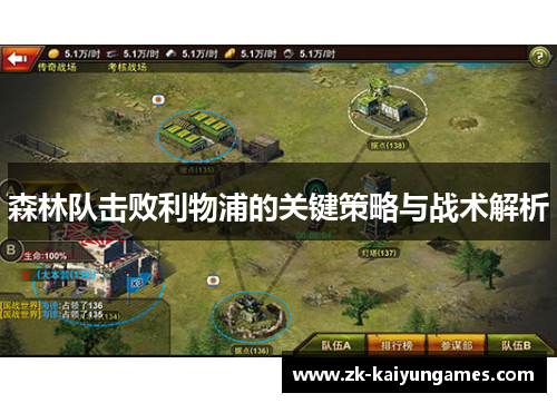 森林队击败利物浦的关键策略与战术解析